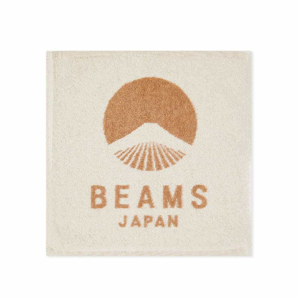 BEAMS JAPAN Miyazaki Face Towel in Natural