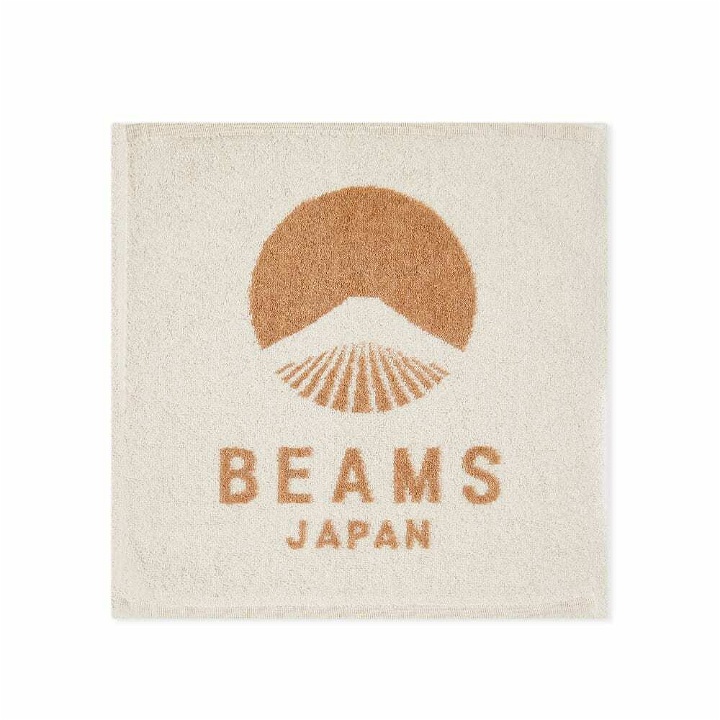 Photo: BEAMS JAPAN Miyazaki Face Towel in Natural