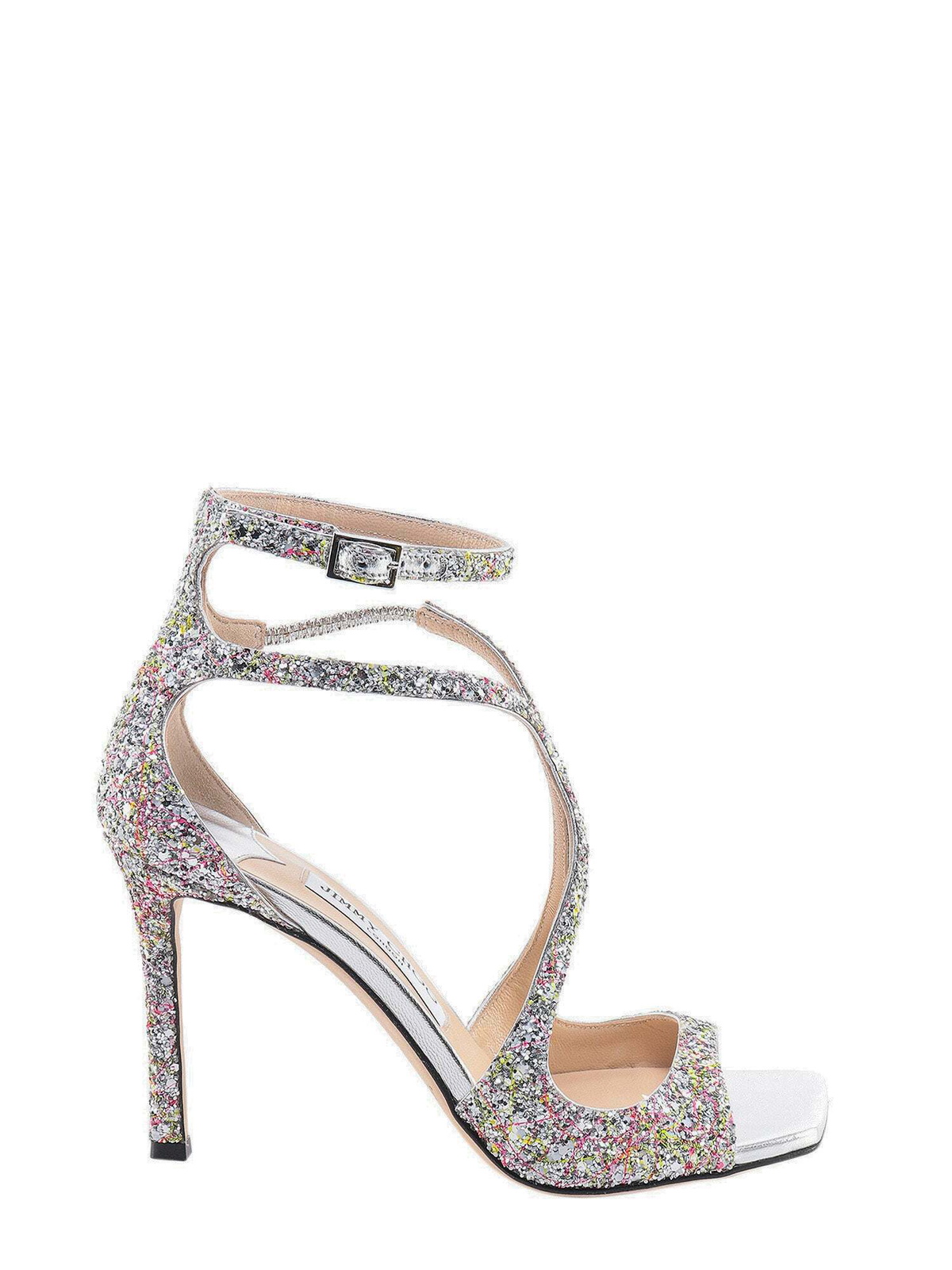 Jimmy Choo Azia 95 Silver Womens Jimmy Choo