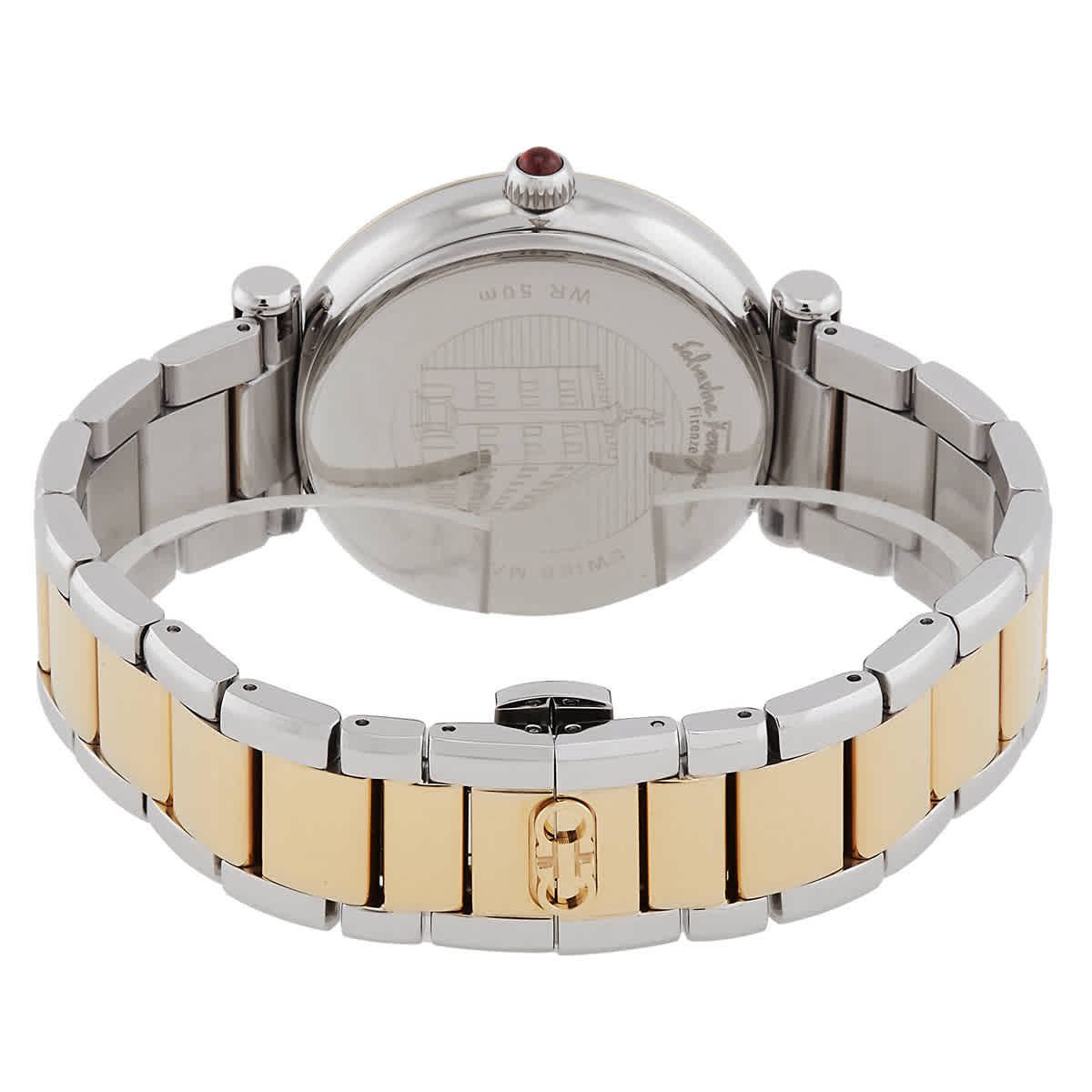 Ferragamo Ora Quartz Silver Dial Ladies Watch SFUB00421 