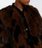 Blazé Milano Chausie leopard-print jacket