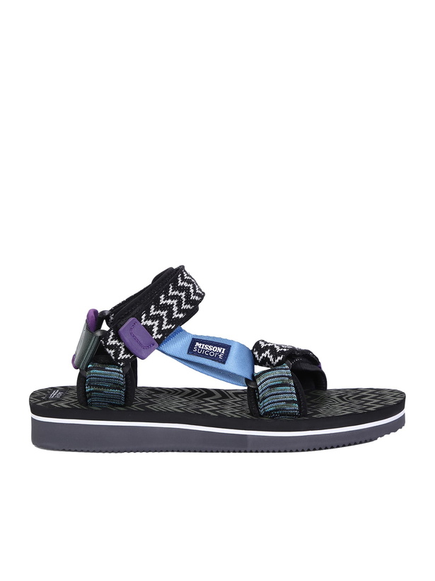 Photo: SUICOKE Sandals X Missoni Depa-msn-var1 Black