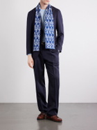 Anderson & Sheppard - Printed Cotton-Voile Scarf