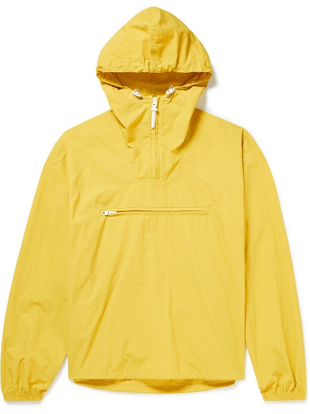 Photo: Kestin - Stow Shell Hooded Half-Zip Jacket - Yellow