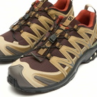 Salomon Men's XA PRO 3D Sneaker in Black Coffee/Kelp/Safari