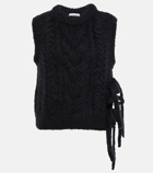 Cecilie Bahnsen - Isa cable-knit mohair and wool vest