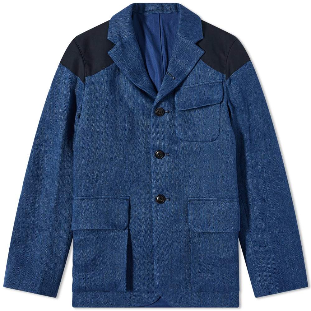 Nigel Cabourn Herringbone Linen Mallory Jacket Nigel Cabourn