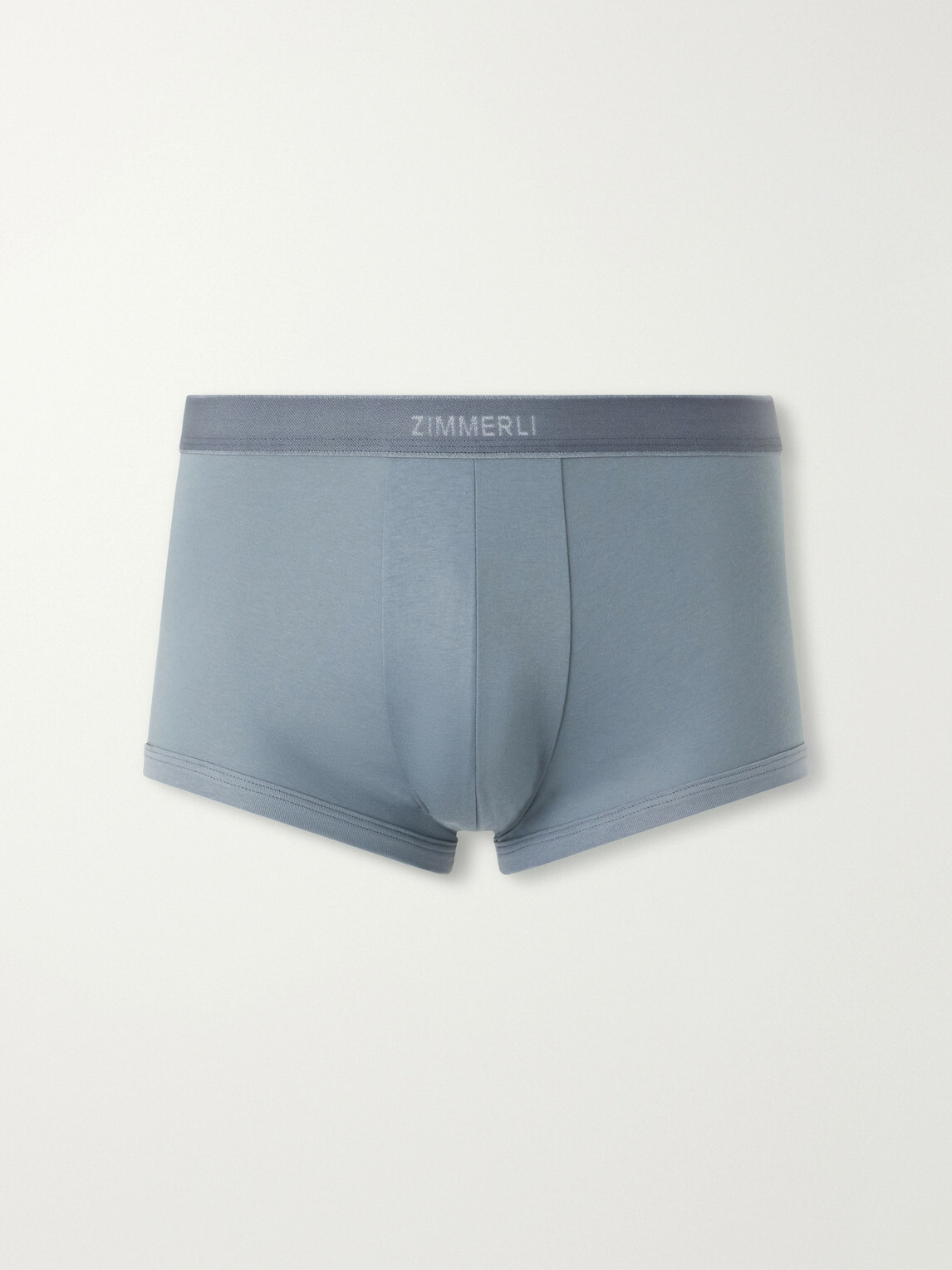 Zimmerli - Sea Island Cotton Boxer Briefs - Blue