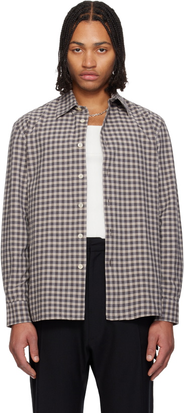 Photo: Sunflower Gray & Beige Studio Shirt