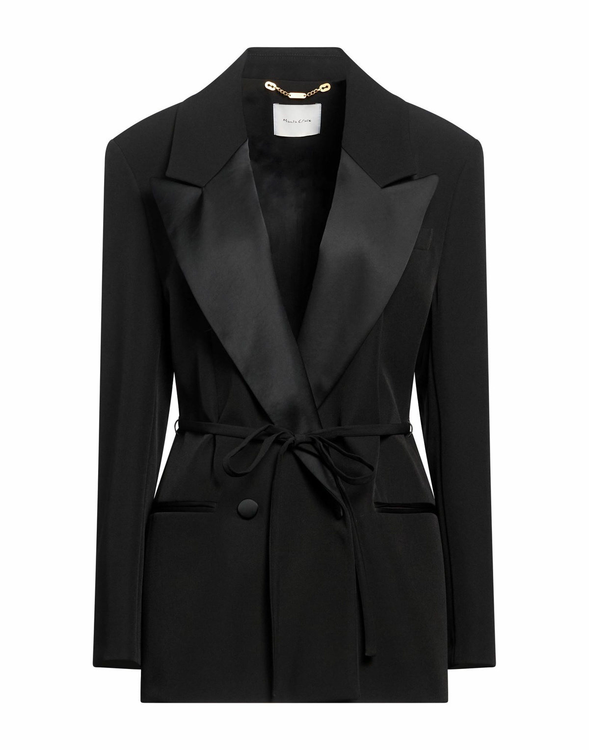 Manila Grace Womens Blazer in Black
