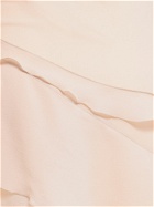 BLUMARINE - Ruffled Silk Halter Mini Dress