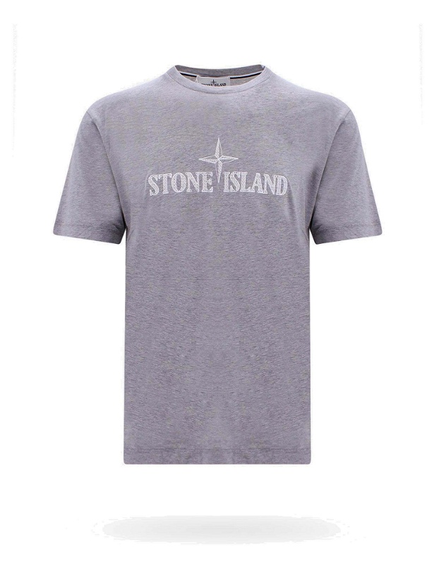 Photo: Stone Island T Shirt Grey   Mens