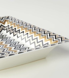 Missoni Zig Zag Gold decorative tray