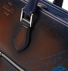 Berluti - Scritto Leather Briefcase - Blue