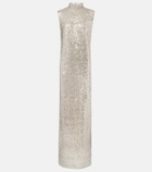 Taller Marmo Miami sequined gown