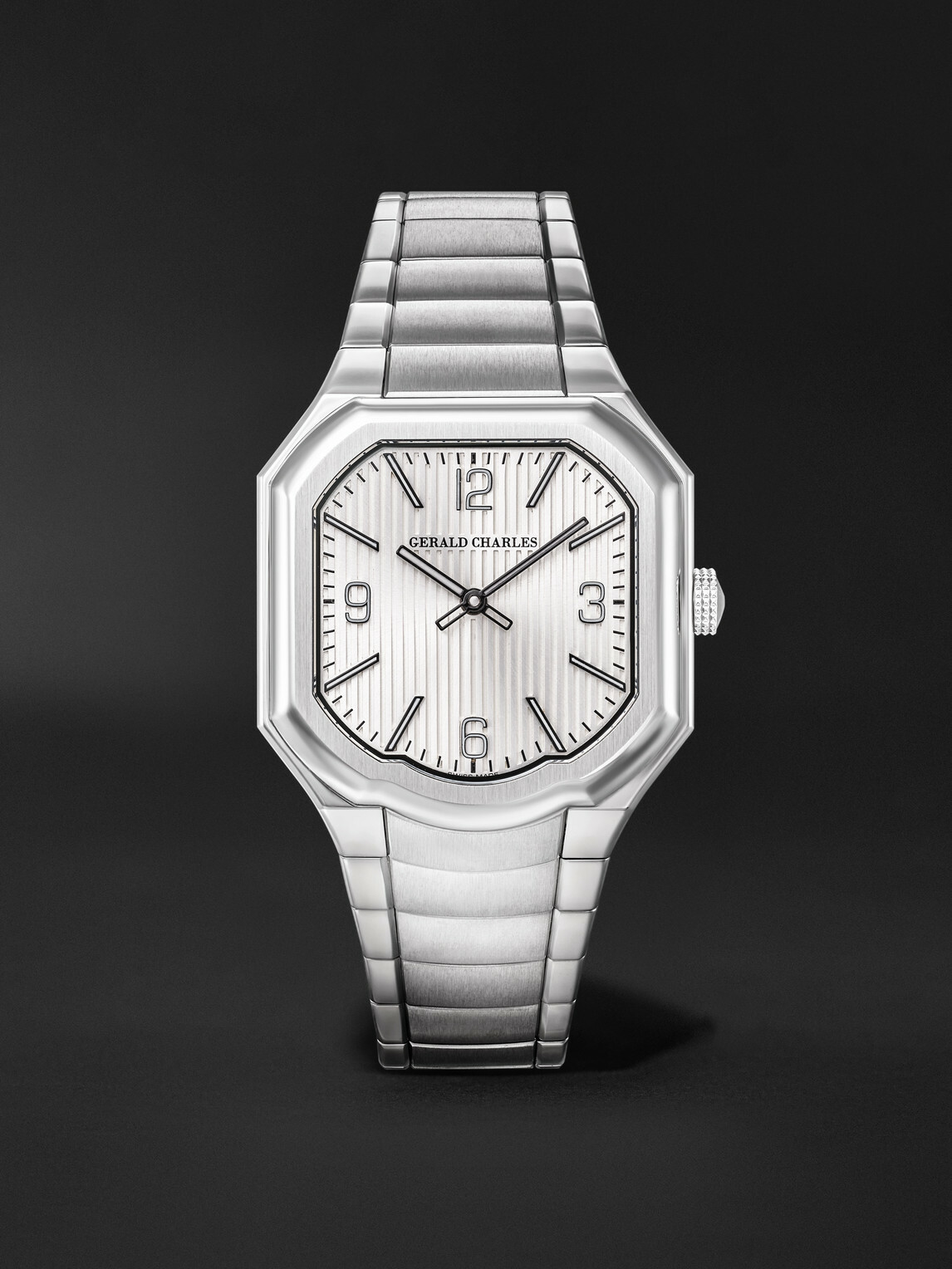 Gerald Charles - Masterlink 2H Automatic Stainless Steel Watch, Ref. ML1.0-A-01