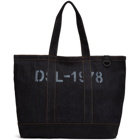 Diesel Indigo and Black D-Thisbag Shopping Tote