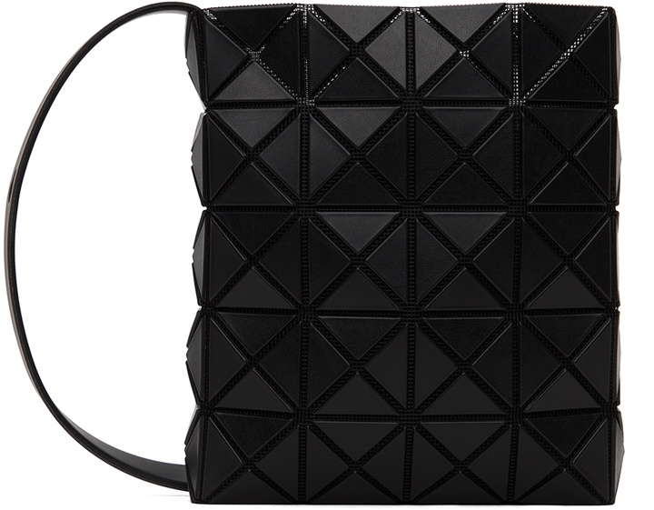 Photo: BAO BAO ISSEY MIYAKE Black Prism Matte Bag