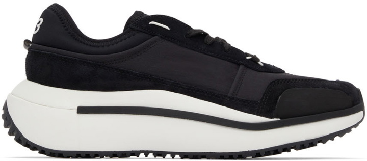 Photo: Y-3 Black Qisan Cozy Sneakers