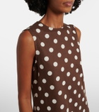 Asceno Tallin linen and cotton maxi dress