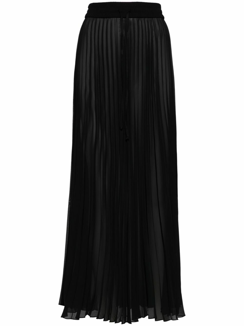 Peter Do Black Pleated Maxi Skirt Peter Do