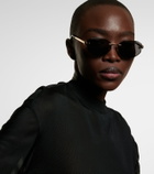 Bvlgari Serpenti Forever oval sunglasses