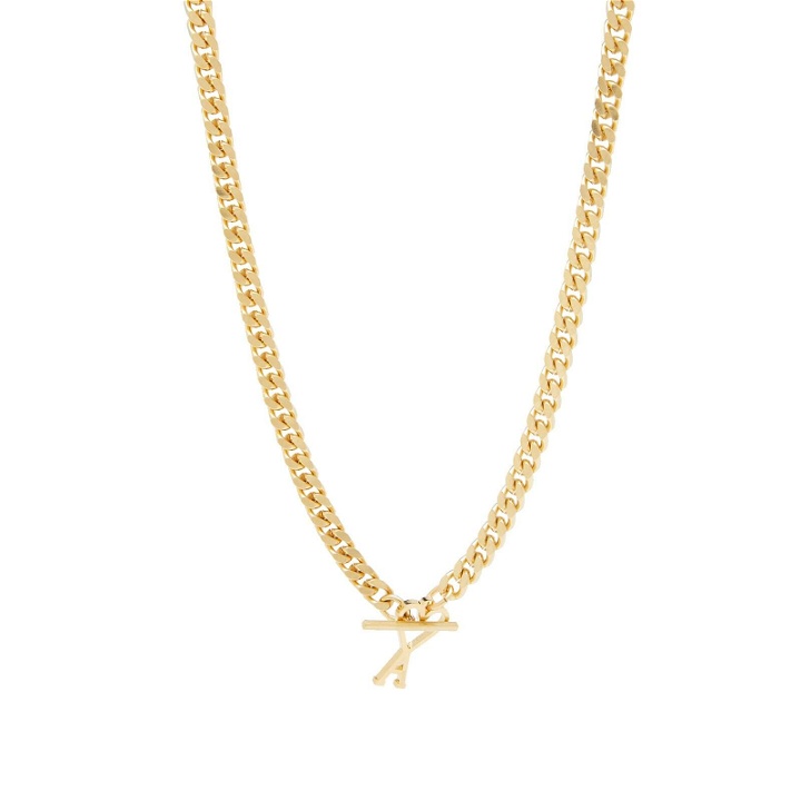 Photo: AMI Paris Men's Heart Chain Necklace in Gold