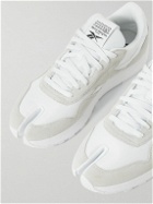 Reebok - Maison Margiela Project 0 Shell, Suede and Leather Sneakers - White