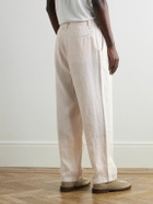 Rag & Bone - Straight-Leg Linen Trousers - Neutrals