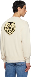 Kenzo Off-White Kenzo Paris 'KENZO Boke Heart' Cardigan