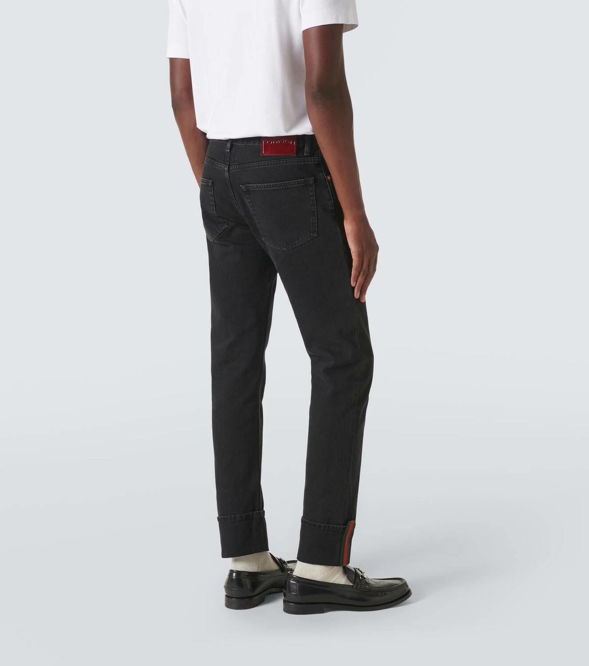 Gucci Gucci Web skinny jeans Gucci