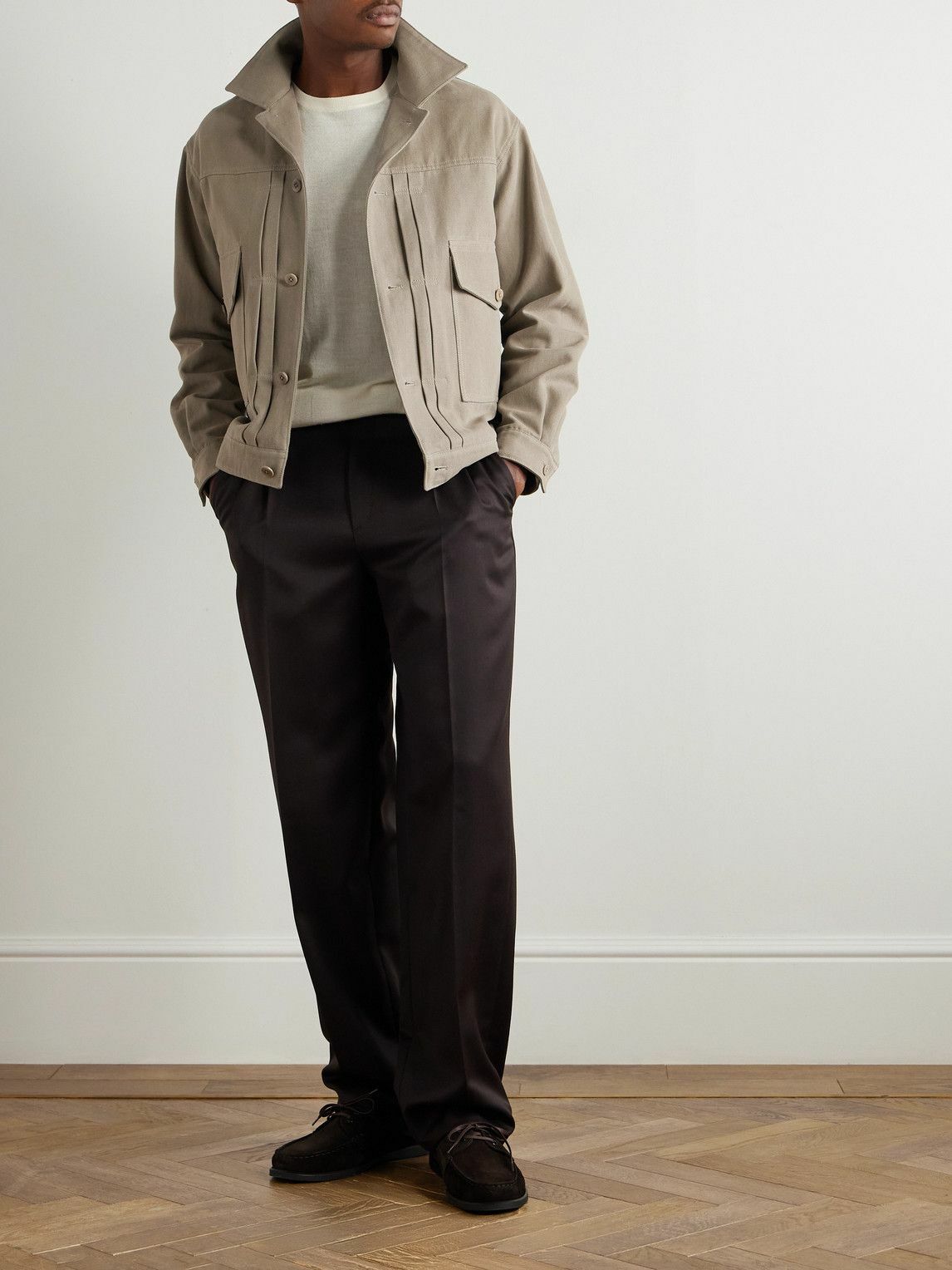 Stòffa - Road Cotton-Canvas Jacket - Brown