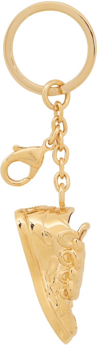 Photo: Lanvin Gold Curb Sneakers Key Chain