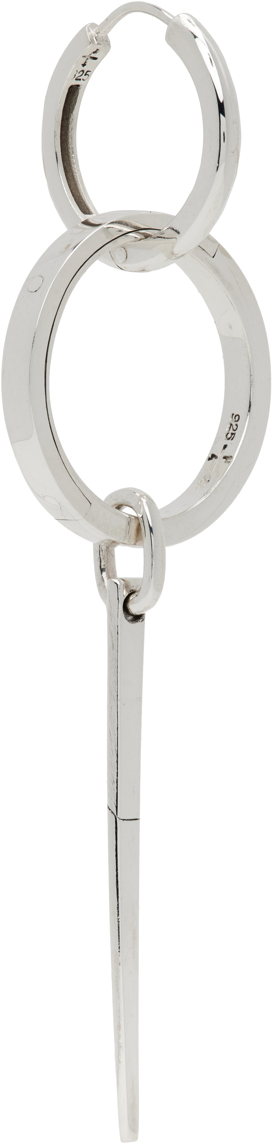Parts of Four Hoop v2 Earring