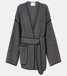 Lisa Yang Fiora belted cashmere cardigan