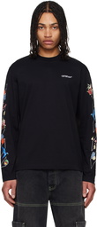 Off-White Black Fresco Diag Skate T-shirt