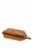 VALEXTRA leather crossbody bag Brown