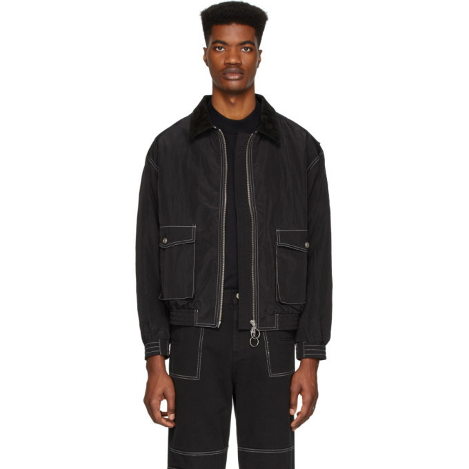 Andersson Bell Black James Bomber Jacket Andersson Bell