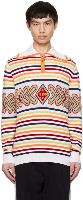 Photo: Casablanca Multicolor Diamond Polo