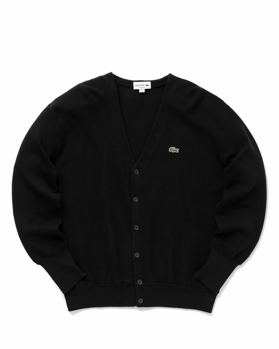 Photo: Lacoste Tricot Black - Mens - Zippers & Cardigans