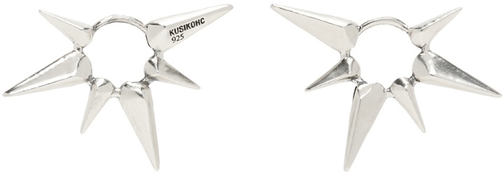 Photo: KUSIKOHC Silver Thorn Earrings