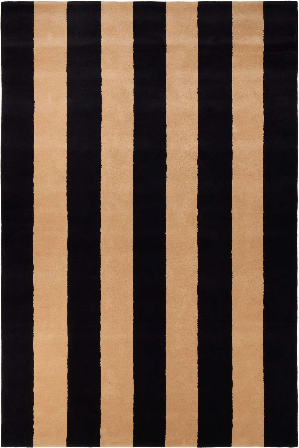 HEM Black & Brown Pattern Large Rug