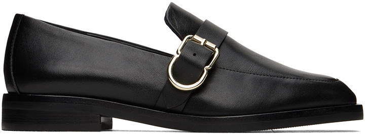 Photo: 3.1 Phillip Lim Black Alexa Monkstrap Loafers