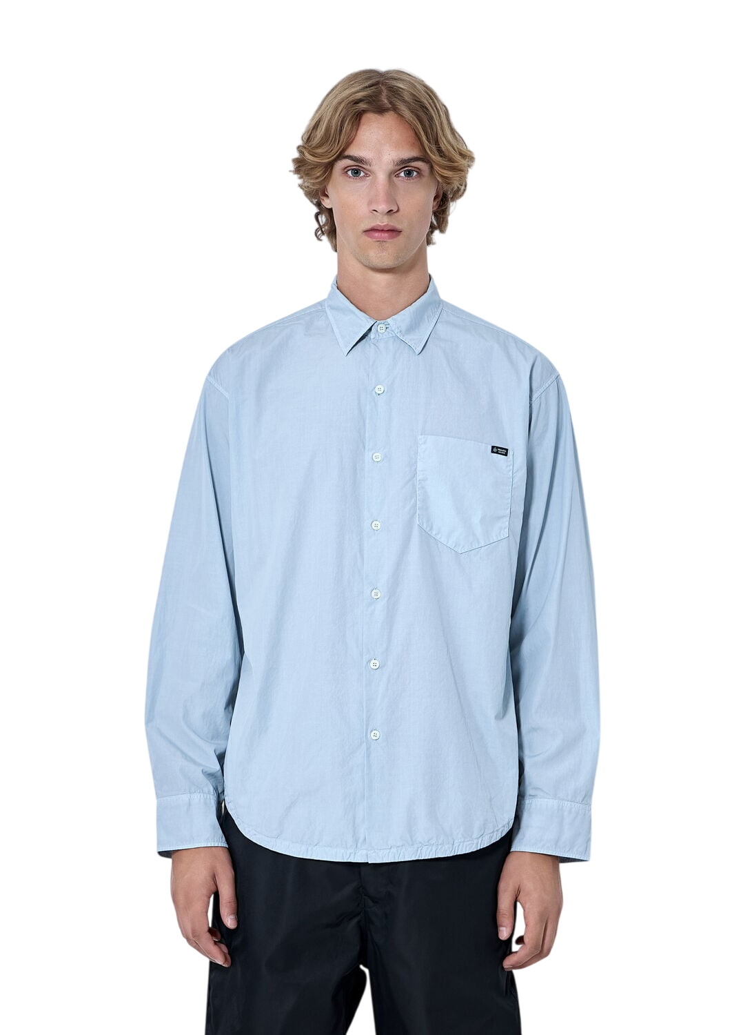 Prada Zip-Front Stripe Shirt Prada