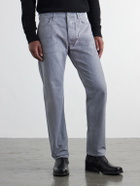 Stone Island - DENIM Straight-Leg Corroded Bull Denim-TC Jeans - Gray
