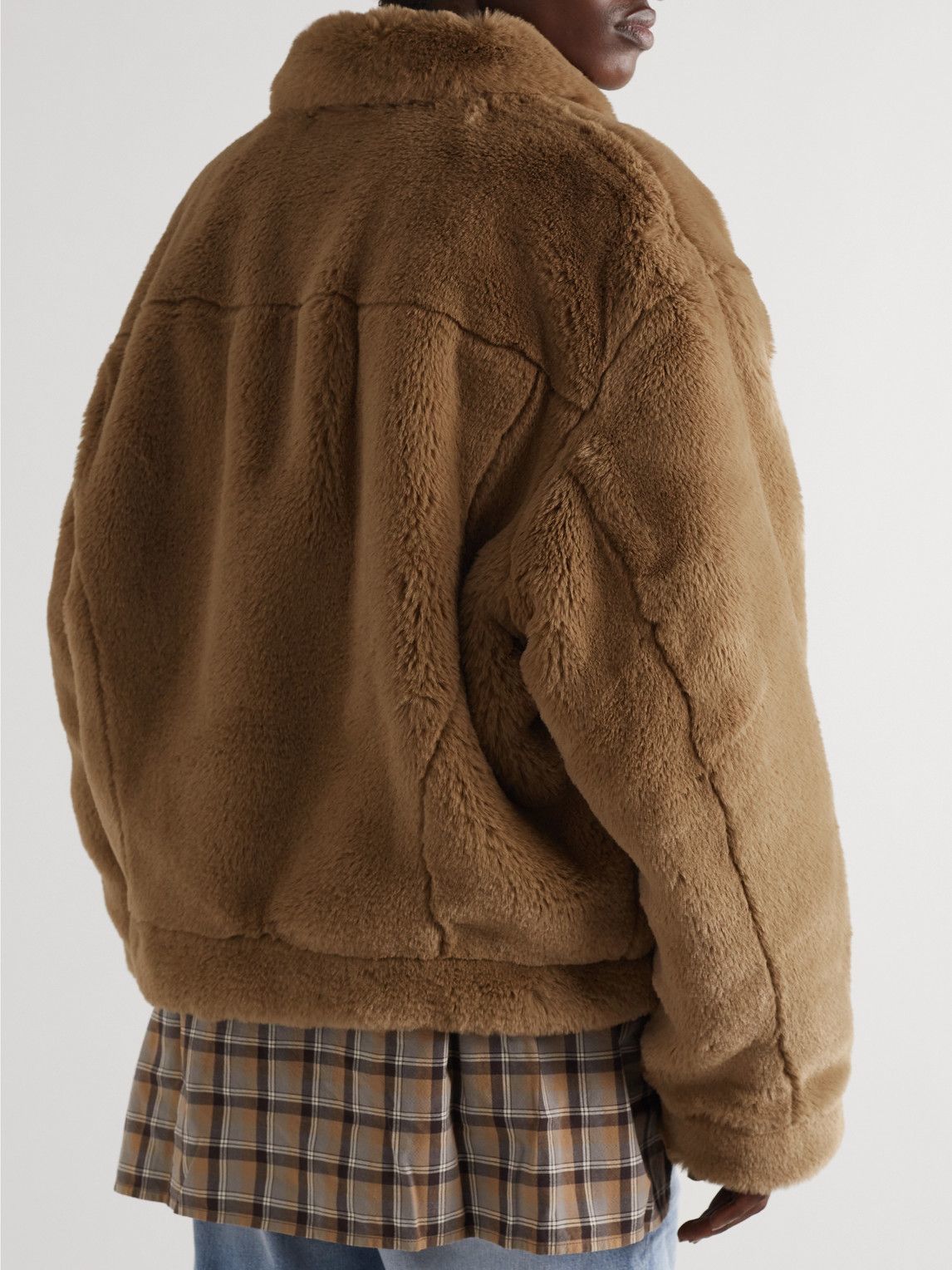 Acne studios clearance fur jacket