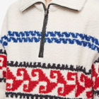 Isabel Marant Men's Marlo Pattern Fleece in Multi