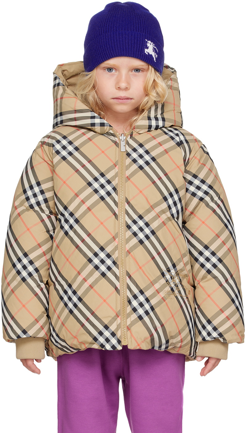 Burberry Baby Unisex In Between Jacket Beige