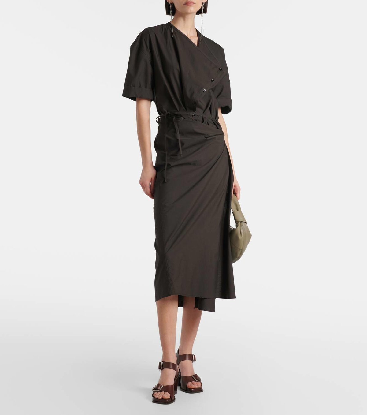 Lemaire 80 leather sandals