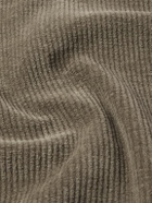 mfpen - Leisure Cotton Zip-Up Sweater - Brown
